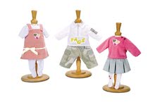 Domčeky pre bábiky sety - Set prebaľovací stôl pre bábiku Baby Nurse Srdiečko Smoby bábika v dupačkách 32 cm a 3 šatôčky_1