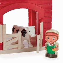 Cuburi de construit Abrick - Joc de construit fermă tradițională cu mașină Abrick Écoiffier și 2 figurine y cu 5 animăluțe de la 18 luni_3