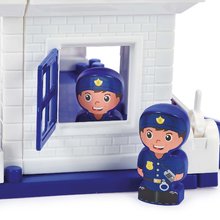 Cuburi de construit Abrick - Joc de construit secție de poliție Abrick Écoiffier cu 3 figurine și 3 mașinuțe de la 18 luni_1