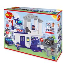 Gioco di costruzioni per bambini  Abrick - Costruzione garage stazione di polizia  Abrick Écoiffier con 3 figurine a 3 macchinine da 18 mesi_3