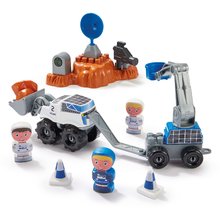 Otroške kocke Abrick - Kocke Vesoljska postaja Abrick Écoiffier s 3 figuricami in 2 vozili od 18 mes_3