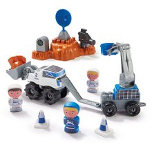 Gioco di costruzioni per bambini  Abrick - Costruzione Stazione spaziale Abrick Écoiffier con 3 figurine e 2 macchinine da 18 mesi_3