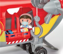 Otroške kocke Abrick - Kocke gasilci z letalom Abrick Fireman Cargo Plane Écoiffier s 4 figuricami in 3 vozili od 18 mes_0