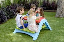 Detský záhradný nábytok - Stôl PalPlay s lavičkami skladací_1