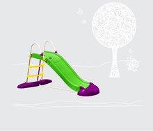 Skluzavky pro děti - Skluzavka Fun Slide PalPlay 220 cm s vodu zeleno-fialová_0