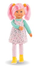 Za dojenčke - Punčka Praline Rainbow Dolls Corolle s svilnatimi lasmi in vaniljevim vonjem rožnata 38 cm od 3 leta_0