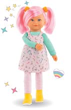 Legkisebbeknek - Játékbaba Praline Rainbow Dolls Corolle selymes hajkoronával és vanília illattal rózsaszín 38 cm 3 évtől_1