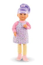 Hračky pre bábätká - Bábika Iris Rainbow Dolls Corolle s hodvábnymi vlasmi a vanilkou fialová 38 cm od 3 rokov_0