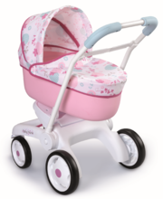 Produse vechi - Cărucior Baby Nurse combi clip Smoby asamblabil cu 2 combinații cu roți din cauciuc 53*37*64 cm de la 24 luni_0