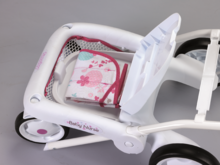 Produse vechi - Cărucior Baby Nurse combi clip Smoby asamblabil cu 2 combinații cu roți din cauciuc 53*37*64 cm de la 24 luni_1