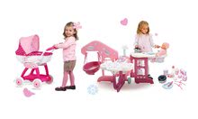 Domčeky pre bábiky sety - Set opatrovateľské centrum pre bábiku Baby Nurse Smoby a hlboký kočík Hello Kitty (55 cm rúčka)_10