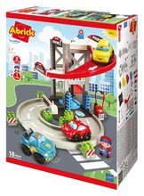 Gioco di costruzioni per bambini  Abrick - Gioco di costruzione Garage autofficina a piani con 3 macchinette Abrick Écoiffier con stazione di servizio e personaggio dai 18 mesi_0