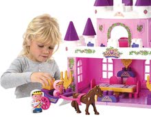 Otroške kocke Abrick - Kocke grad s princesko Abrick Ecoiffier pohištvo in princ s kočijo od 18 mes_0
