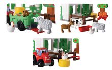 Otroške kocke Abrick - Kocke kmetija Abrick Écoiffier etažna s traktorjem in živalcami od 18 mes_1