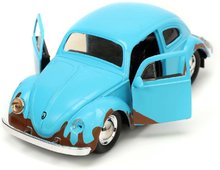 Modelle - Spielzeugauto mit einer Figur Lil & Stitch VW Beetle 1959 Jada Metall, länge 12,7 cm 1:32_2