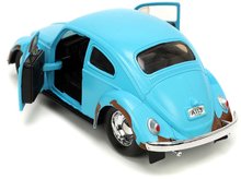 Modele machete - Mașinuță cu figurina Lil & Stitch VW Beetle 1959 Jada din metal 12,7 cm lungime 1:32_2