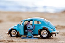 Modele machete - Mașinuță cu figurina Lil & Stitch VW Beetle 1959 Jada din metal 12,7 cm lungime 1:32_8