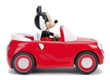 Mașini cu telecomandă - Mașină de jucărie cu telecomandă RC Mickie Roadster Jada roșie 19 cm lungime de la 3 ani_0