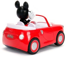 RC modely - Autíčko na dálkové ovládání RC Mickie Roadster Jada červené délka 19 cm_2