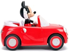 Mașini cu telecomandă - Mașină de jucărie cu telecomandă RC Mickie Roadster Jada roșie 19 cm lungime de la 3 ani_3