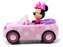 Mașini cu telecomandă - Mașină de jucărie cu telecomandă RC Minnie Roadster Jada roz lungime de 19 cm de la 3 ani_0