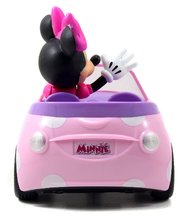 Autíčka na diaľkové -  NA PREKLAD - Coche de control remoto RC Minnie Roadster Jada rosa longitud 19 cm_1