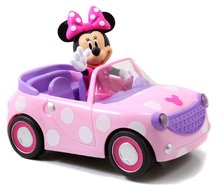 Samochodziki na pilota - Autko zdalnie sterowane RC Minnie Roadster Jada różowe długość 19 cm_3