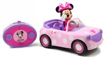 RC modely - Autíčko na diaľkové ovládanie RC Minnie Roadster Jada ružové dĺžka 19 cm_1