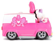 Mașini cu telecomandă - Mașinuță cu telecomandă IRC Minnie Van Jada roz 19 cm lungime_1