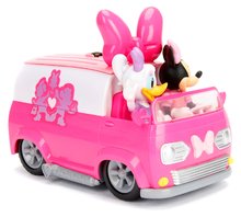 Mașini cu telecomandă - Mașinuță cu telecomandă IRC Minnie Van Jada roz 19 cm lungime_0