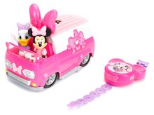 Mașini cu telecomandă - Mașinuță cu telecomandă IRC Minnie Van Jada roz 19 cm lungime_1