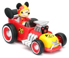 RC modely - Autíčko na diaľkové ovládanie IRC Mickey Roadster Racer Jada červené dĺžka 19 cm_2