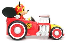 RC modely - Autíčko na dálkové ovládání IRC Mickey Roadster Racer Jada červené délka 19 cm_3