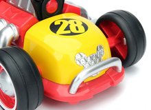 Mașini cu telecomandă - Mașinuță cu telecomandă IRC Mickey Roadster Racer Jada roșie 19 cm lungime_6