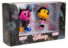 Zberateľské figúrky - Figurki kolekcjonerskie Mickey a Minnie Designer Jada metalowe 2 szt. wysokość 10 cm_13