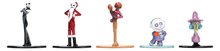 Akcióhős, mesehős játékfigurák - Figurák gyűjtői darab Nightmare before Christmas Nano Jada fém magasságuk 4 cm szett 18 fajta_2