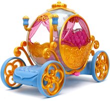 RC modely - Autíčko na dálkové ovládání královský kočárek Disney Princess RC Carriage Jada délka 38 cm_9
