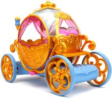 Mașini cu telecomandă - Mașină de jucărie cu telecomandă trăsură regală Disney Princess RC Carriage Jada lungime 38 cm_5
