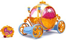 RC modely - Autíčko na dálkové ovládání královský kočárek Disney Princess RC Carriage Jada délka 38 cm_8