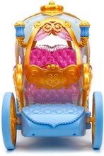 RC modely - Autíčko na dálkové ovládání královský kočárek Disney Princess RC Carriage Jada délka 38 cm_11