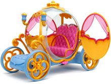 Mașini cu telecomandă - Mașină de jucărie cu telecomandă trăsură regală Disney Princess RC Carriage Jada lungime 38 cm_19