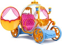 RC modely - Autíčko na dálkové ovládání královský kočárek Disney Princess RC Carriage Jada délka 38 cm_22
