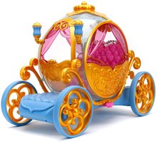 Samochodziki na pilota - Autko zdalnie sterowane królewski powóz Disney Princess RC Carriage Jada długość 38 cm_31