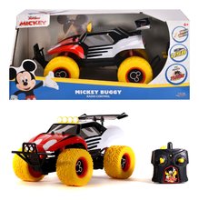 Autos mit Fernsteuerung - Ferngesteuertes Geländeauto RC Mickey Mouse Buggy Jada Offroad mit Federung, Länge 25 cm 1:14_1