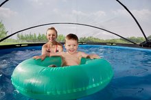 Acoperiș pentru piscină - Prelată cupolă pool cover Exit Toys pentru piscină cu diametrul 360 cm de la 6 ani greutate 16 kg_0