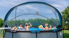 Medence tetőfedők - Kupola fedél pool cover Exit Toys medencékre 450 cm átmérővel 6 évtől_1