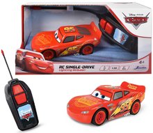 RC modely - Autíčko na diaľkové ovládanie Cars 3 Lightning McQueen Jada červené dĺžka 14 cm_2