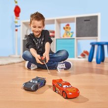 Autos mit Fernsteuerung - Ferngesteuertes Spielzeugauto Cars 3 Lightning McQueen Jada rot Länge 14 cm_1