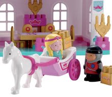Otroške kocke Abrick - Kocke Abrick Veliki princeskin grad Écoiffier s kočijo in princesko turkizne od 18 mes_2