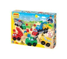 Otroške kocke Abrick - Otroške kocke Abrick Gradbena vozila in tovornjaki Écoiffier 7 avtomobilčkov od 18 mes_3